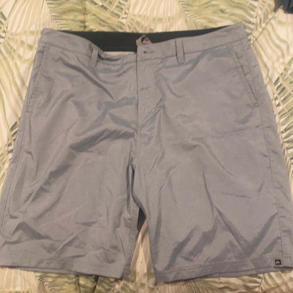 Gray/silver Quicksilver Amphibians Shorts
